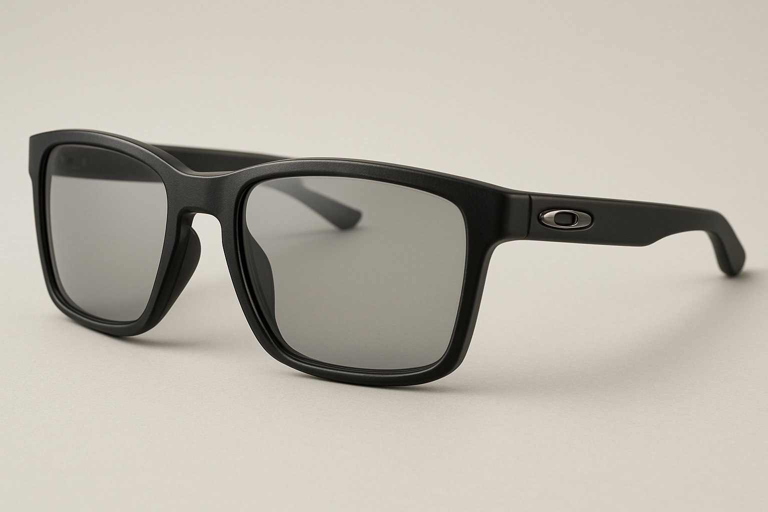 Close-up of Oakley Airdrop sunglasses showing the frame and lenses on a neutral background.